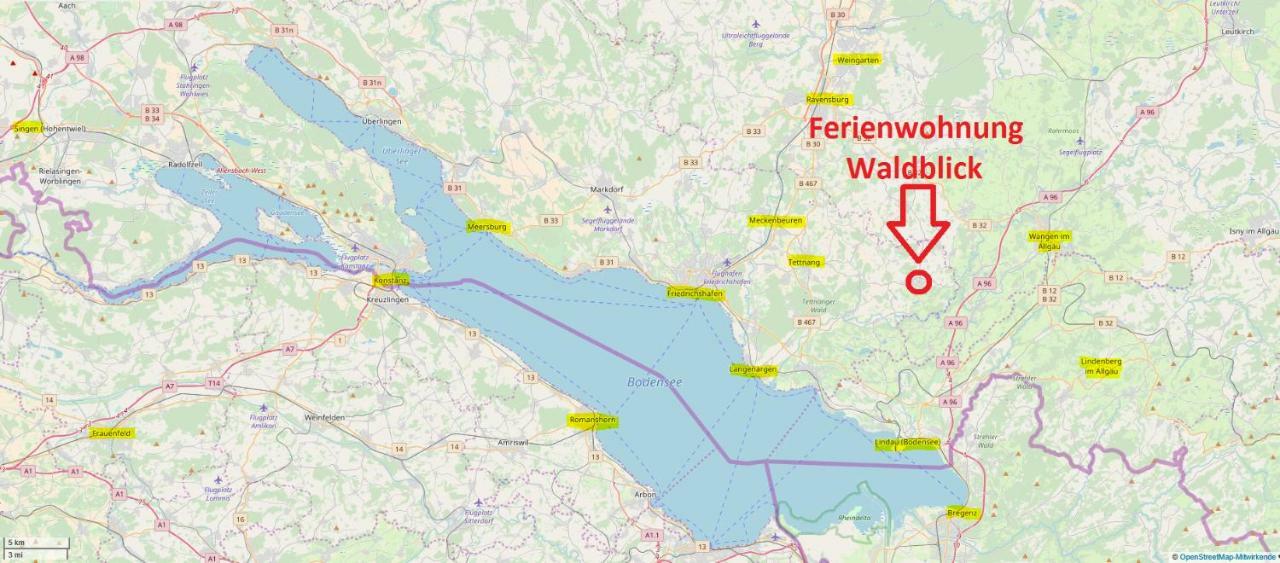 Ferienwohnung Waldblick ノイキルヒ エクステリア 写真
